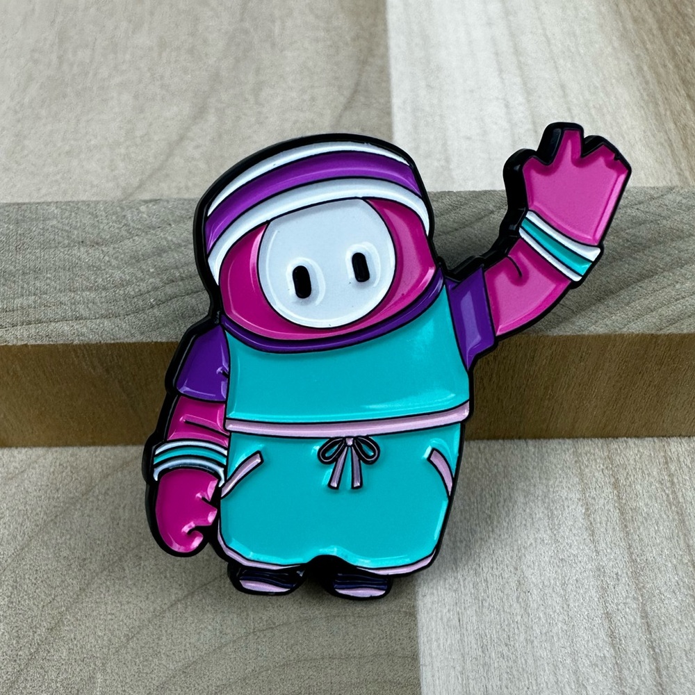 Fall Guys Enamel Pin